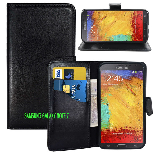 Black wallet card slot - black,