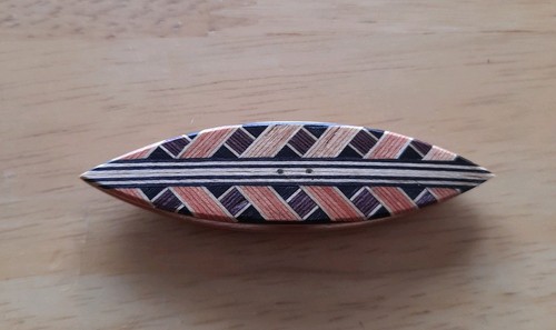 Wood tatting shuttle - wood,