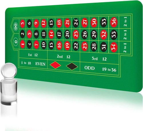 Roulette mat tabletop - roulette,