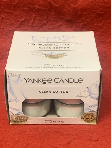 Yankee candle clean cotton - clean, tea
