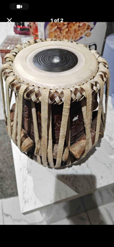 Single wooden tabla - tabla, drum