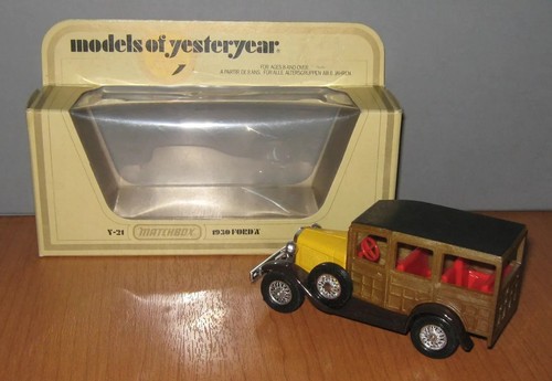 Matchbox yesteryear y21 ford - y21,