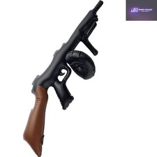 Black Tommy Gun Inflatable Toy