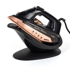 Beldray Cordless Steam Iron With Stand 2 in 1 300 ml Tank 2600 W Rose Gold/Black