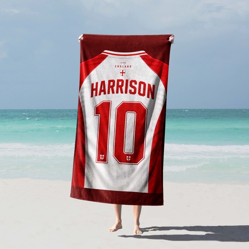 Personalised name england flag - name,