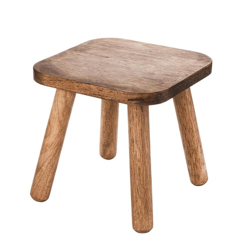 Eidoct small wooden stool - eidoct,