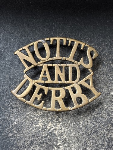 Notts and derby - and, regiment