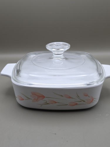 Vintage corning ware peach - ware,