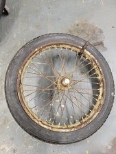 ww2 3.00 - 19" spoked wheel for hand cart/trailer/motorbike