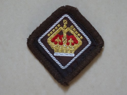 Queen scout award - queen's, badge