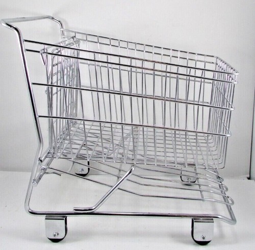 Vintage mini chrome metal - vintage, 11"