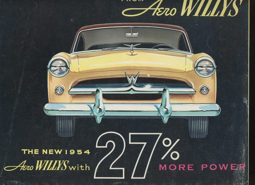 1954 willys aero lark eagle - willys,