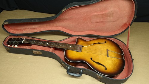 Egmond lucky vintage archtop - egmond, 7