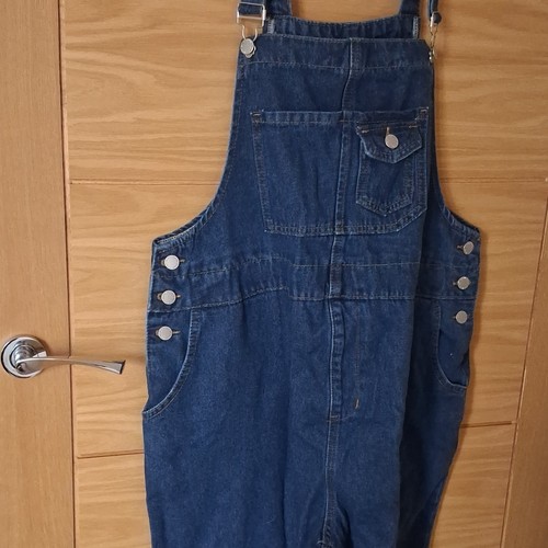 Maternity denim dungarees s12 - maternity,