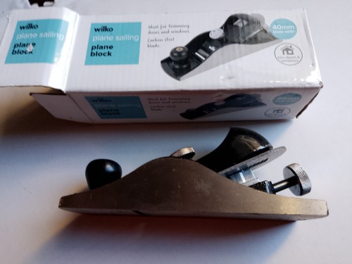 Wilko block plane - 7inch, length