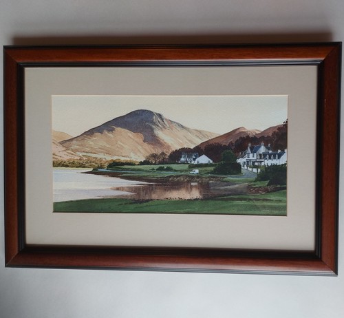 Original signed watercolour - original,