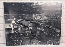 Vintage Mining Coal by Machine
