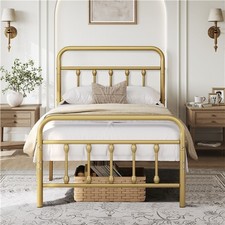 Single Metal Bed Frame Vintage