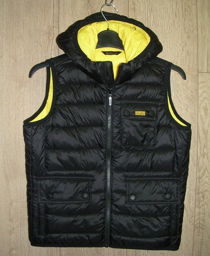 Barbour boys black yellow - barbour,