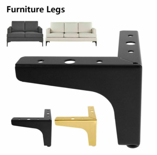 Metal furniture legs feet - 4x,
