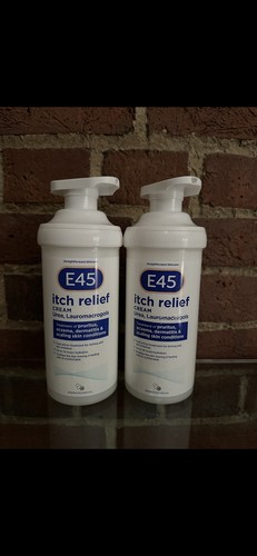 E45 itch relief cream - e45, cream,eczema