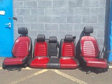 VOLKSWAGEN VW PASSAT CC 2012-16 FULL LEATHER HEATED SEATS RED LEATHER INTERIOR