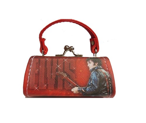 Elvis mini purse - '68, name