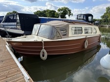 Classic Boat River cruiser