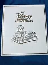 Beautiful Disney World of Postage Stamps Collection In Album