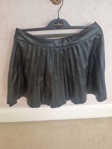 Zara womens leather skirt size - zara,