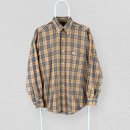 Burberry nova check shirt - check, long