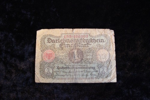 Old banknote mark loan - banknote,