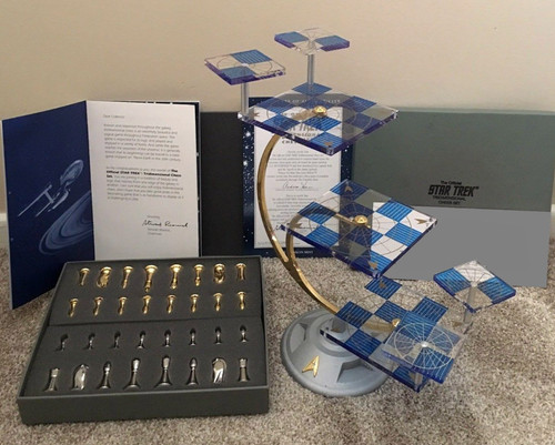 Star trek tridimensional chess - star,