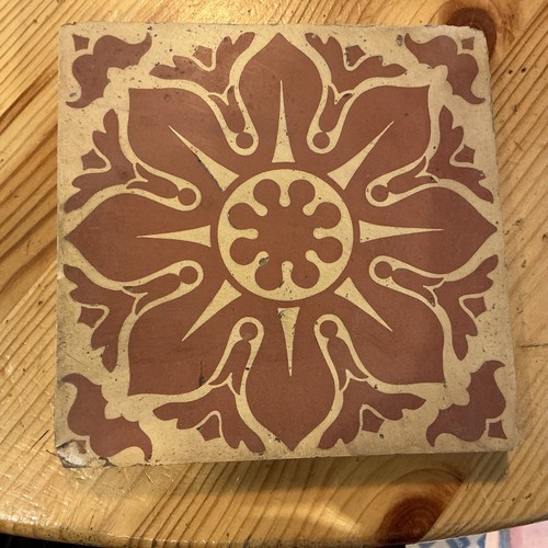 Maw and encaustic floor - and,