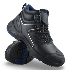 Mens Wide Fit Leather Safety