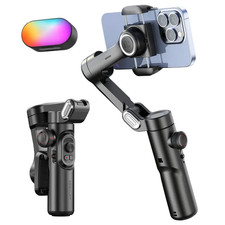 AOCHUAN Smart XE 3-Axis Gimbal Stabilizer with Fill Light for iPhone Android