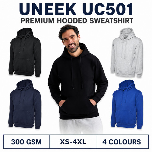 Uneek premium hoodie - uneek,