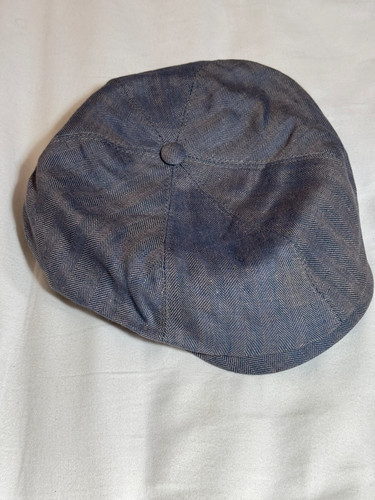 Lock hatters blue linen - blue,