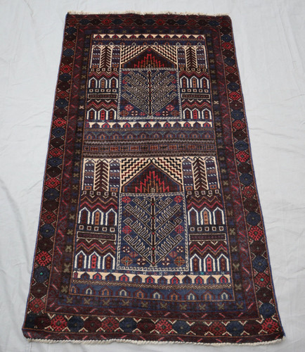 Afghan baluchi wool - wool, rug