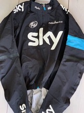 Rapha Team Sky Pro Rain Cycling Jacket Jersey Small Waterproof