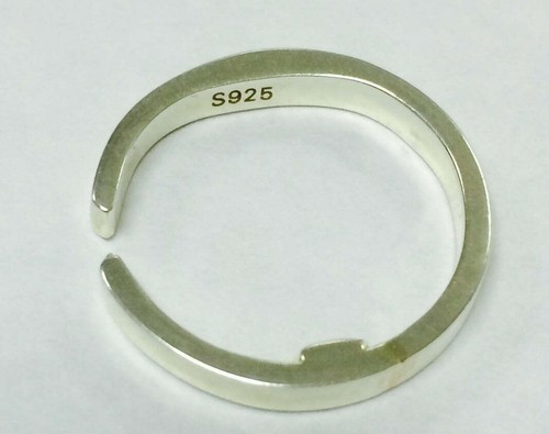 Pressure point ring - pressure, sterling