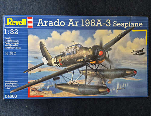 Revell arado 196a - arado, +