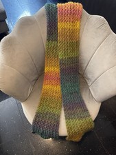Multicoloured Hand Knitted