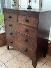 A Georgian Chest of Drawers In Mahogany Circa 1800s Very Good Condition