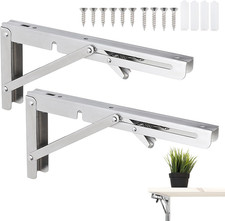 Folding Shelf Brackets 8 Inch