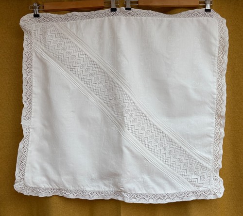 Vintage french white cotton - white,