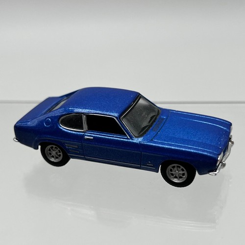 Matchbox ford capri coupe blue - coupe,