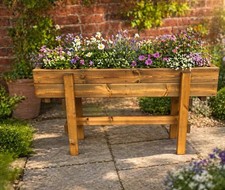 Large Raised Wooden Garden