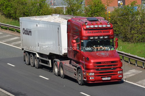 Truck photo 12x8 scania 164l - truck,