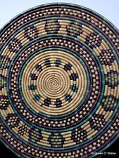 African Flat Wall Basket Mat